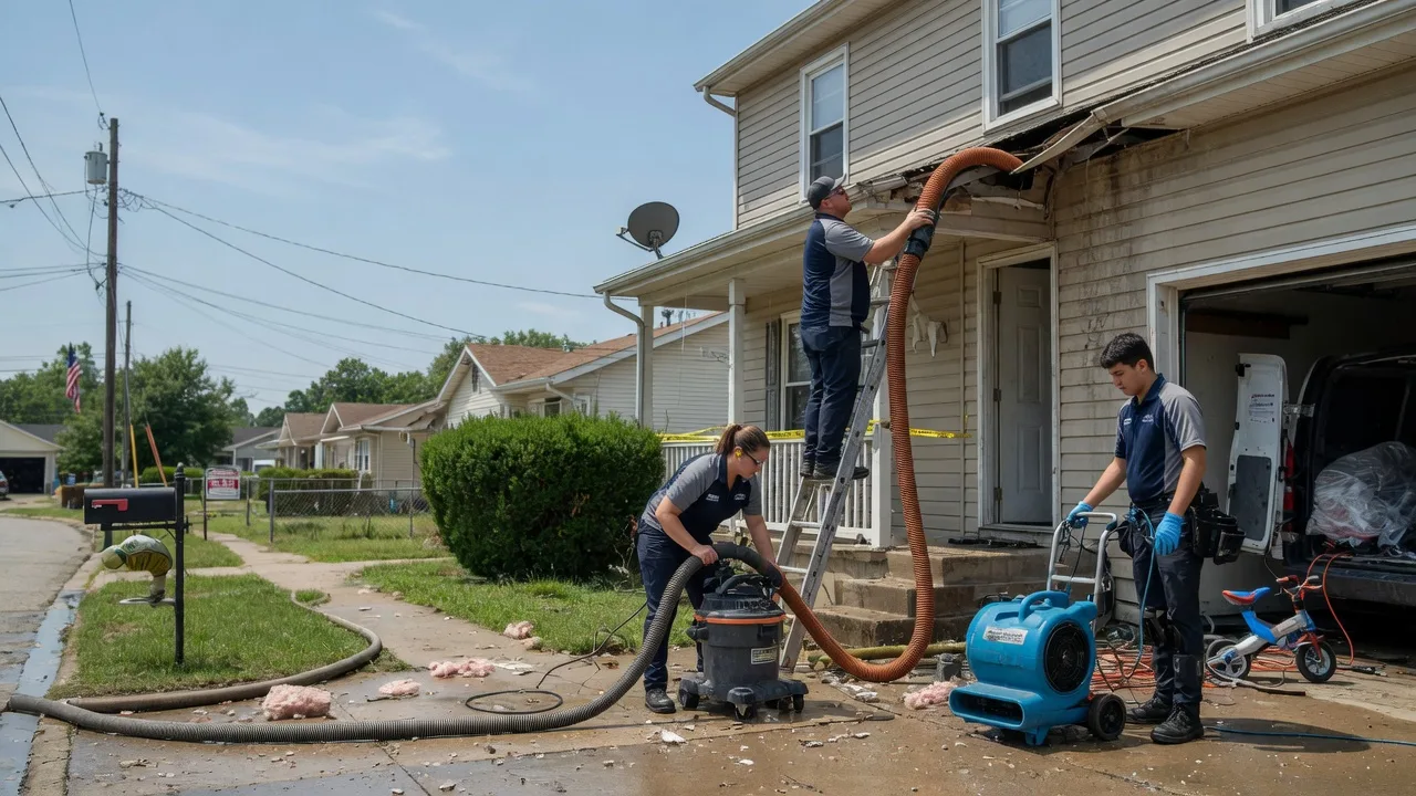 Water Damage Restoration in Central City, PA near me
